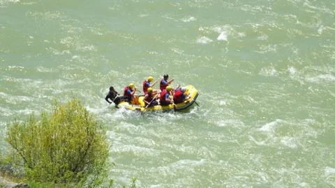 Muş'ta Rafting Etkinliği Düzenlendi