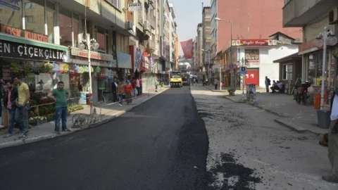 Fatsa'da Asfalt Yenileme Projesi Devam Ediyor