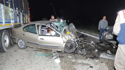 Aksaray'da Üç Araçlı Trafik Kazası