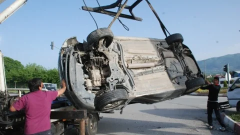 Tokat'ta Trafik Kazası: 2 Yaralı