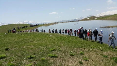 Hakkari'de Doğa Yürüyüşü Etkinliği