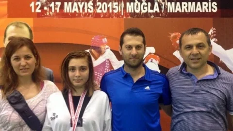 Buse Makar'dan Taekwondo'da Başarı