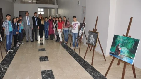 Soğucak Köyü'nde Yılsonu Sergisi