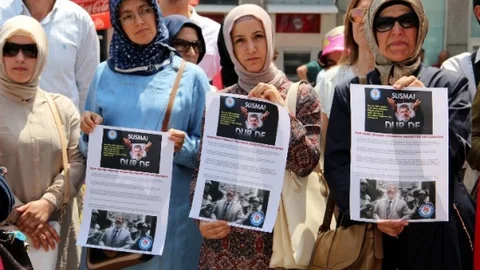 Mursi İdam Kararı Yalova'da Protesto Edildi