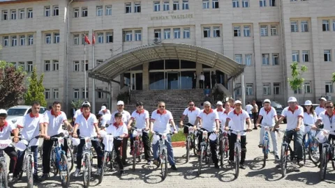 Şırnak'ta Bisiklet Şenliği Gerçekleşti