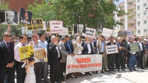 Mardin'de Mursi İdamına Protesto
