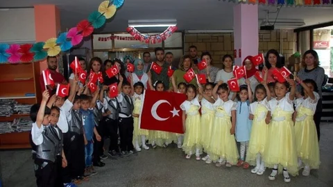 Adıyaman'da Anaokulu Gösterisi