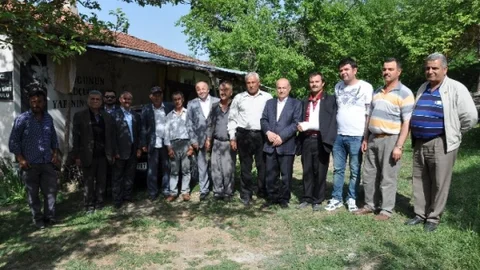 Osman Kahveci Seçim Ziyaretlerinde Bulundu