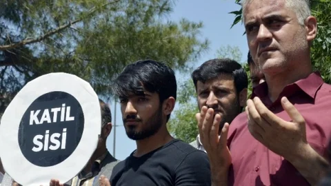 Muhammed Mursi'ye İdam Protestosu Batman'da Yapıldı