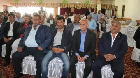 Dinar'da Muhtarlarla Kahvaltı Toplantısı