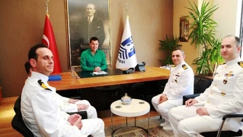 Bodrum'da Gemi Komutanları Ziyareti