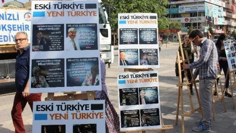 Denizli'de 'Eski Türkiye-Yeni Türkiye' Sergisi