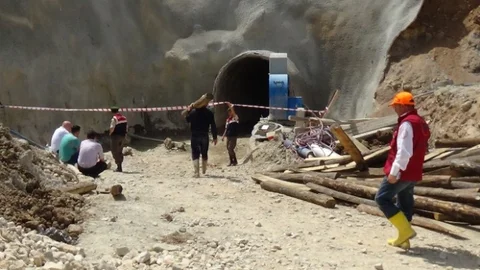 Kütahya'da Tünel Göçüğü Olayı