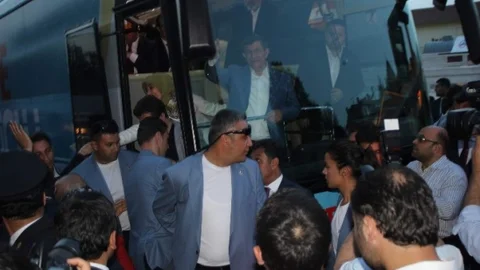 Kırşehir'de Başbakan Davutoğlu Dua Etti