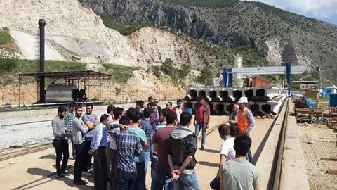 Amasya'da İnşaat Öğrencileri Teknik Gezi Düzenledi