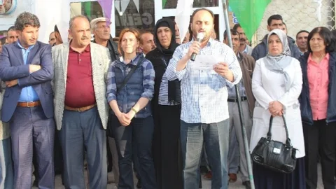 HDP Binalarına Yapılan Saldırılar Protesto Edildi