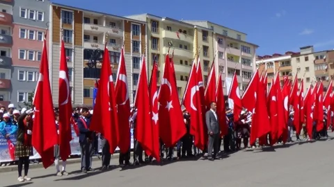 Kars'ta 19 Mayıs Bayramı Coşkusu
