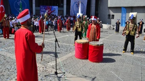 Zonguldak'ta Mehteran Takımı Komik Anlar Yaşadı
