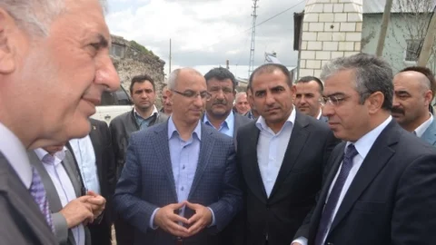 AK Parti Adayları Kağızman'da Seçim Çalışması Yürüttü