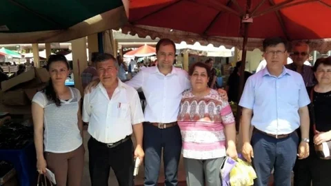 Çanakkale'de MHP Adayı Esnafları Dinledi