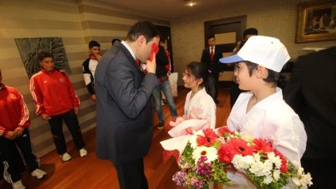 Ağrı'da Milli Sporcularla Buluşma