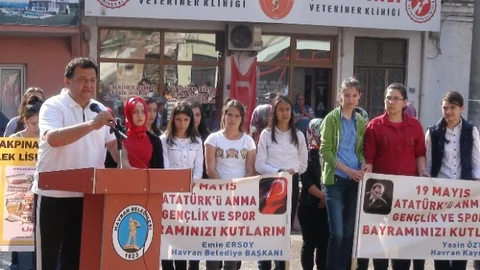 Havran'da 19 Mayıs Coşkusu