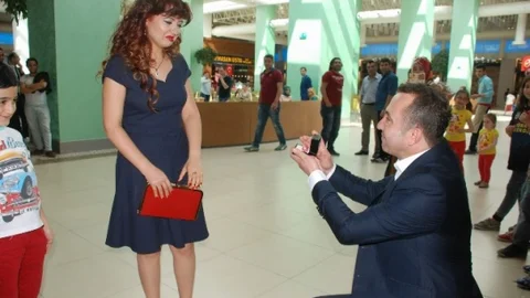 Tokat'ta Duygusal Evlilik Teklifi