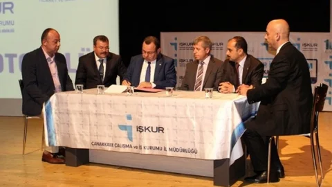 Çanakkale'de İşbaşı Eğitim Protokolü İmzalandı