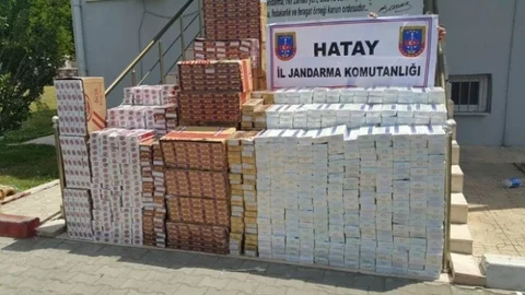 Dörtyol'da Kaçak Sigara Operasyonu