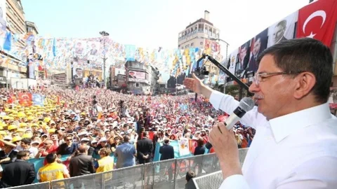Zonguldak'ta Başbakan Davutoğlu Açıklamalarda Bulundu