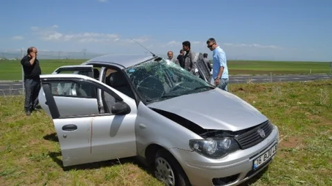 Eleşkirt'te Düğün Yolu Kazası