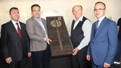 Kadir Topbaş Çan'da Fabrika Ziyareti Yaptı