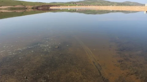 Sivas'ta Gölete Uçan Otomobil Kazası