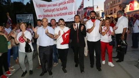 Bodrum'da Fener Alayı Coşkusu