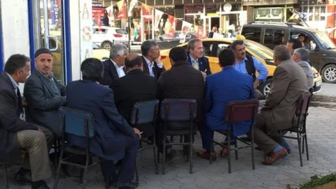 Horasan'da Merkez Parti Çalışmaları