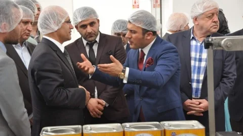 Gaziantep'te Yağ Fabrikası Ziyareti