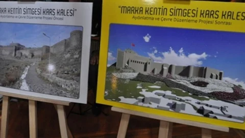 Kars Kalesi'nin Işıklandırılması İptal Edildi