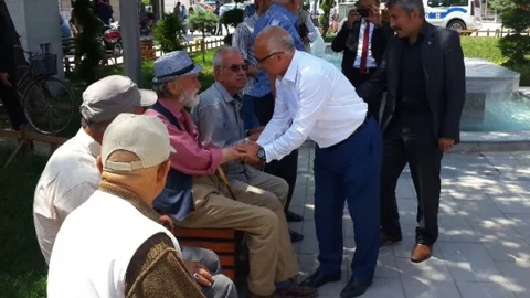 MHP'li Gönen Meram'da Esnaf Ziyareti Yaptı