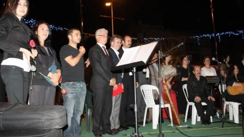 Manyas'ta Gençler Eğlendi