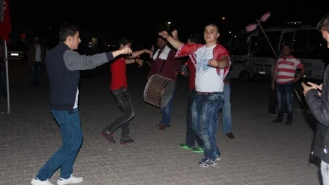 Çan'da Asker Adayları Uğurlandı