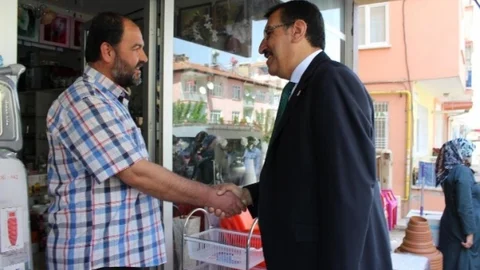 Bülent Tüfenkci Malatya Esnafını Ziyaret Etti
