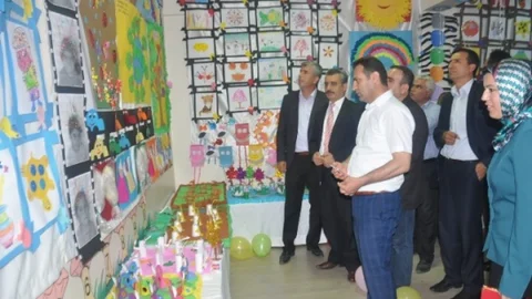 Kahta'da Resim ve El İşi Sergisi