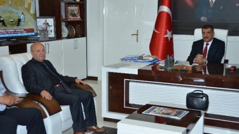 Malatya Emlakçılar Odası'ndan Ziyaret