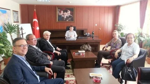 Zafer Teber Kaynaşlı'da Ziyarette Bulundu