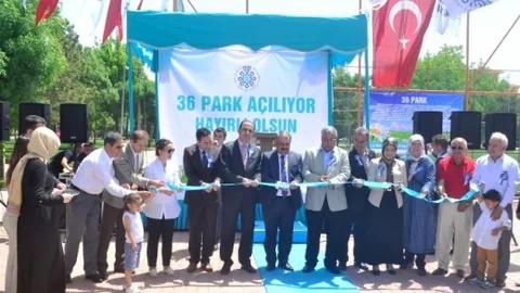 Selçuklu'da Yeni Parklar Açıldı