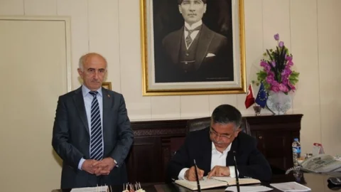 Bayburt'ta Bakan Yılmaz Ziyaret Gerçekleştirdi