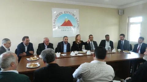 Malatya'da Dernek Ziyaretleri Devam Ediyor