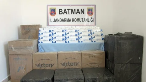 Batman'da Kaçak Sigara Operasyonu