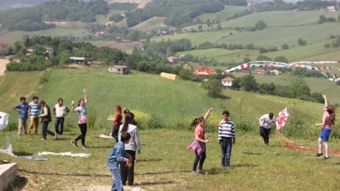 Bafra'da Hıdırellez Uçurtma Şenliği Yapıldı