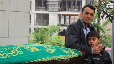 Zonguldak'ta Maden İşçisi Defnedildi